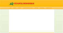 Desktop Screenshot of kuantaindonesia.net